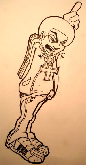 300x575 Boy Character 2