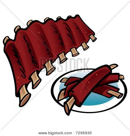 450x470 Bbq Ribs Clipart Clipart Panda