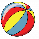 150x150 How To Draw A Beach Ball, Sea, Sports, Easy Step By Step Drawing