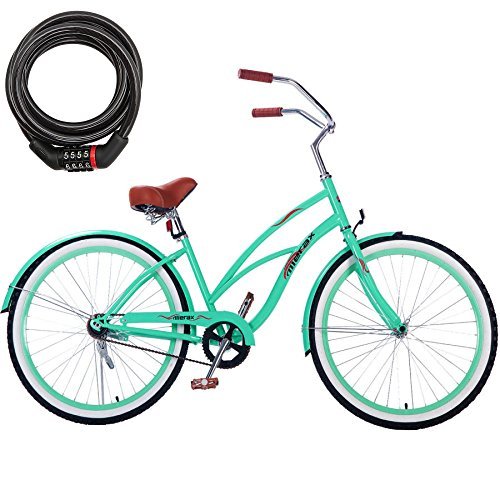 500x500 26 Inch Classic Bicycle 21 Speed Coaster Brake Steel Frame Beach