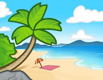 350x272 How To Draw A Beach For Kids Drawing Ideas For Kids