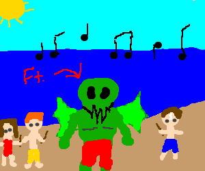 300x250 Harry Potter Beach Party Feat. Cthulu