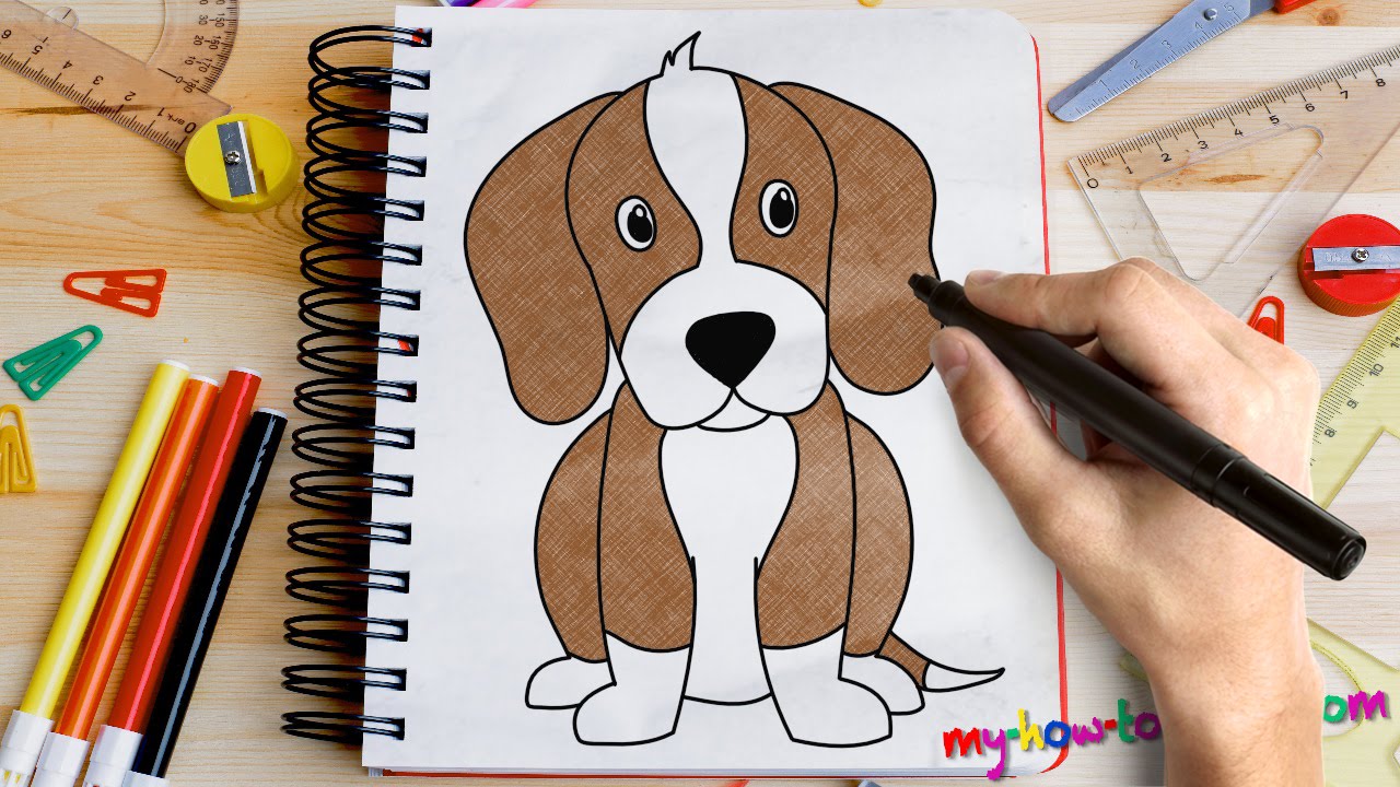 1280x720 How To Draw A Beagle