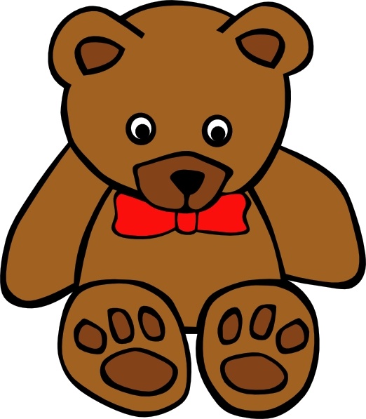 522x597 Simple Teddy Bear Clip Art Free Vector In Open Office Drawing Svg