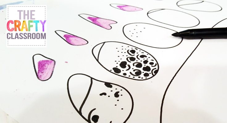 735x400 Polar Bear Paw Print Art Project