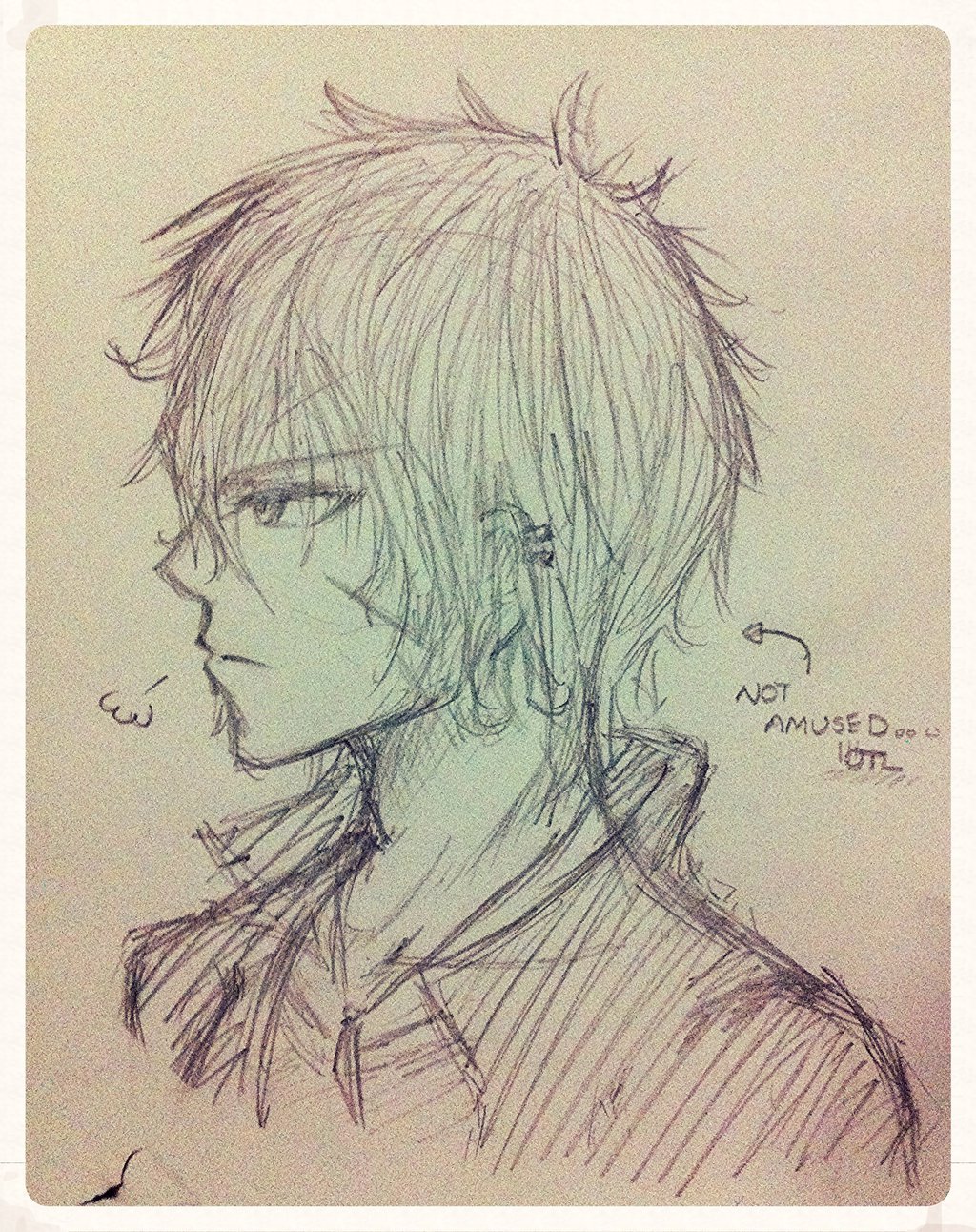 1024x1292 Side View Sketch. By Shizumi3212