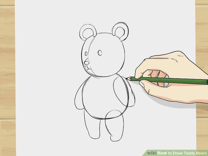 728x546 How To Draw Teddy Bears 10 Steps (With Pictures)