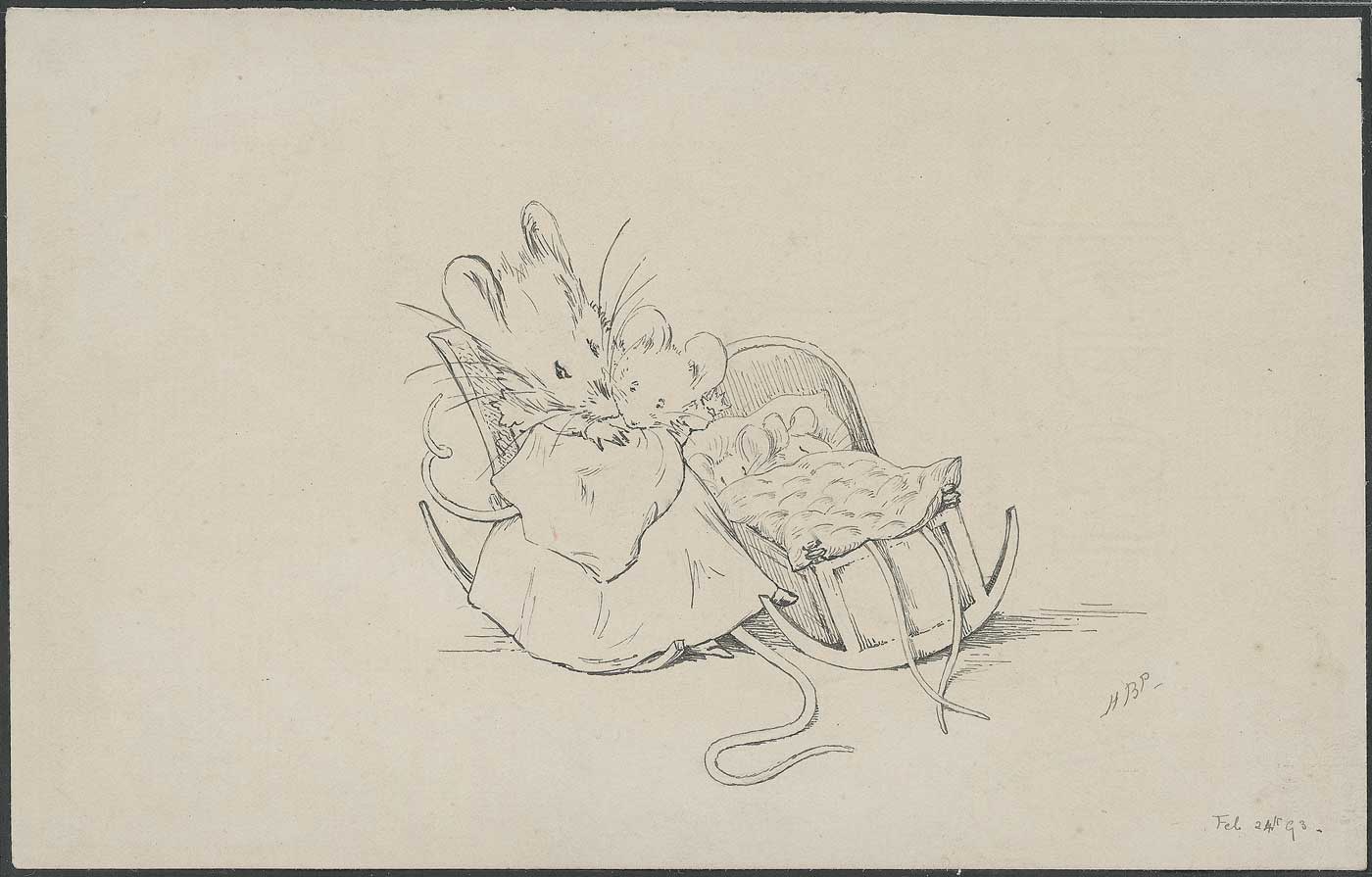 1400x895 Image Result For Beatrix Potter Mouse Sketch Dollhouse