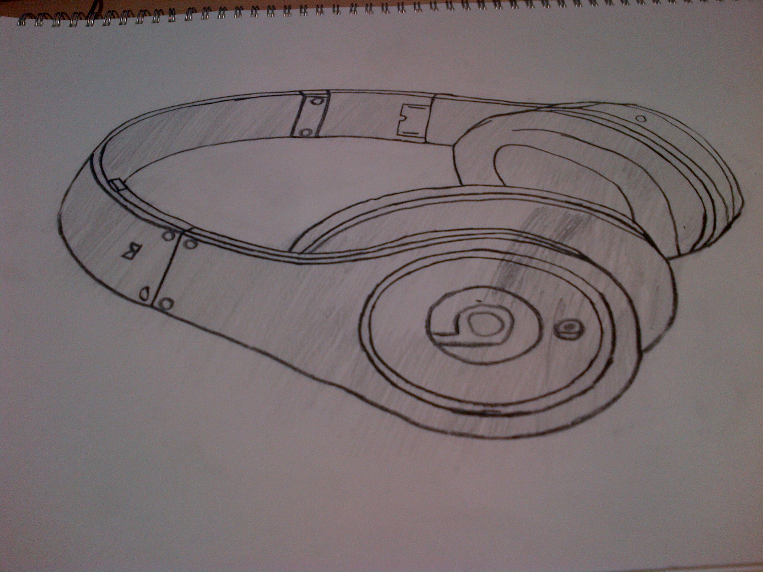 2560x1920 Photo Realisim Drawing Headphones Ryan Simpson