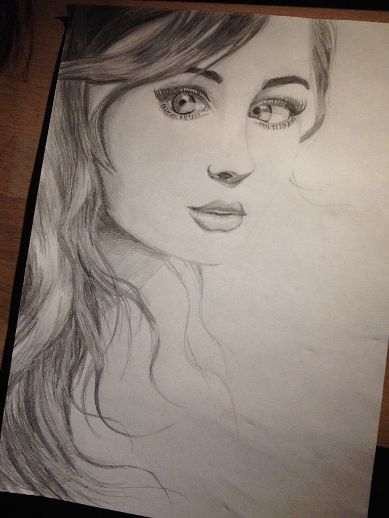 768x1024 Beautiful Girl's Sketch Pictures Sketches Of Beautiful Girl