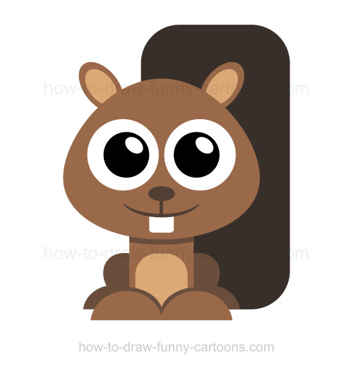 500x522 To Draw A Beaver