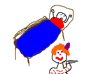 300x250 It (The Clown) Is Under A Kids Bed