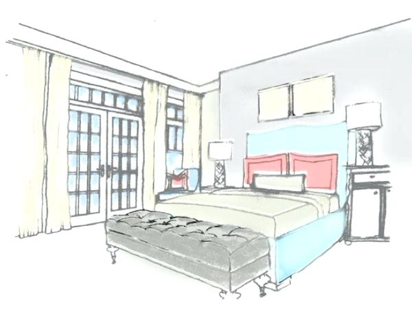 600x454 Bedroom Drawing Floor Plan 3 Bedroom House Drawing Plans Tehno