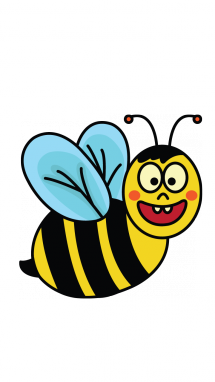 215x382 How To Draw A Cute Bee, Easy Step By Step Drawing Tutorial