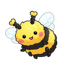 220x220 Cute Bumble Bee Drawings