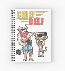 210x230 Beef Cow Drawing Spiral Notebooks Redbubble