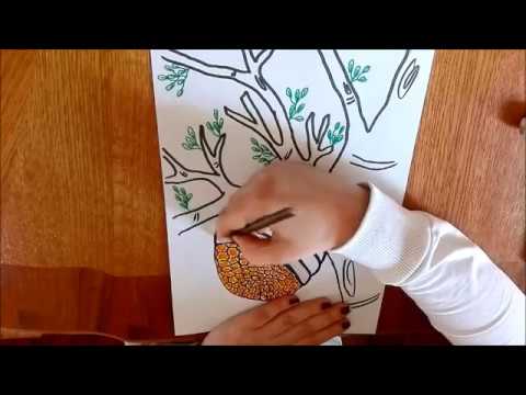 480x360 How To Draw A Beehive On A Tree
