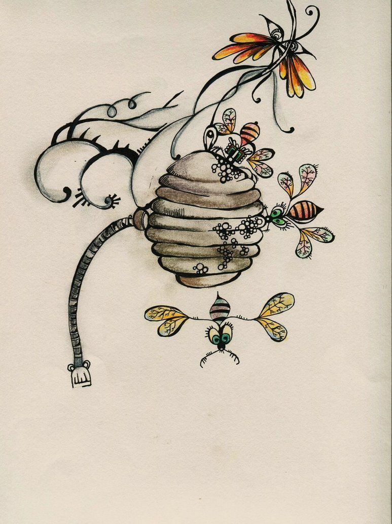 773x1032 Bee Hive By ~lindzb On Zentangle Amp Doodle Patterns