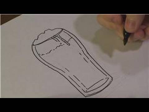 480x360 Drawing Lessons How To Draw A Beer Glass