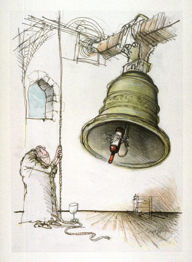 660x900 Wrong (Man Ringing A Bell), Drawing For Page 21 Of The Booklet