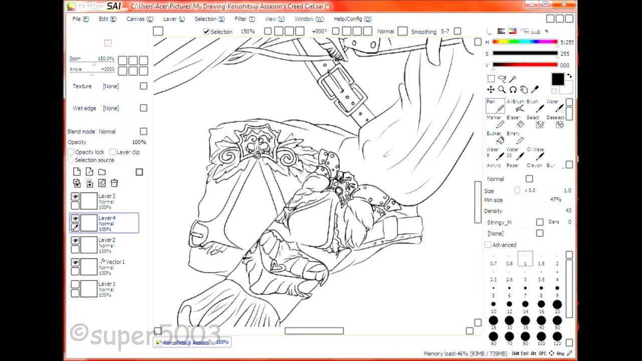 1280x720 How To Draw Part 2 ( Ezio's Belt Buckle From Assassin's Creed) By