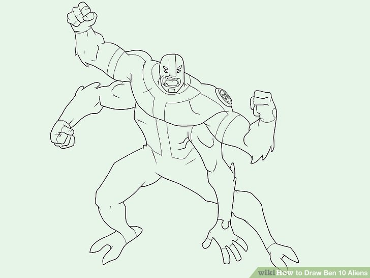 728x546 How To Draw Ben 10 Aliens (With Pictures)