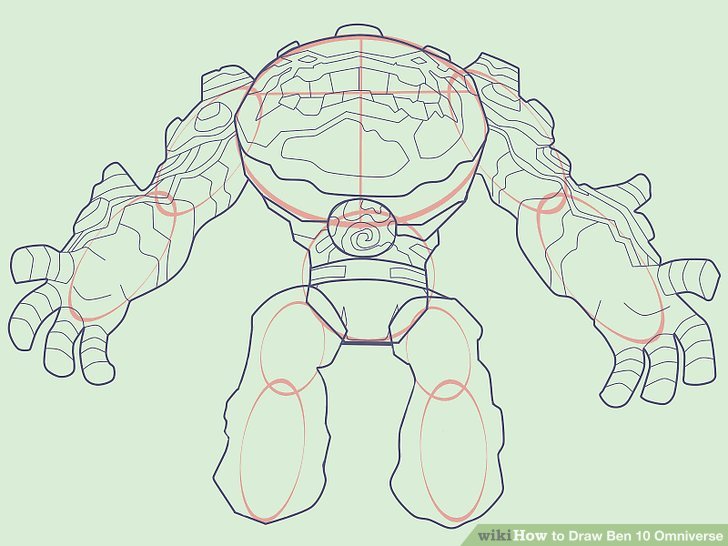 728x546 How To Draw Ben 10 Omniverse (With Pictures)