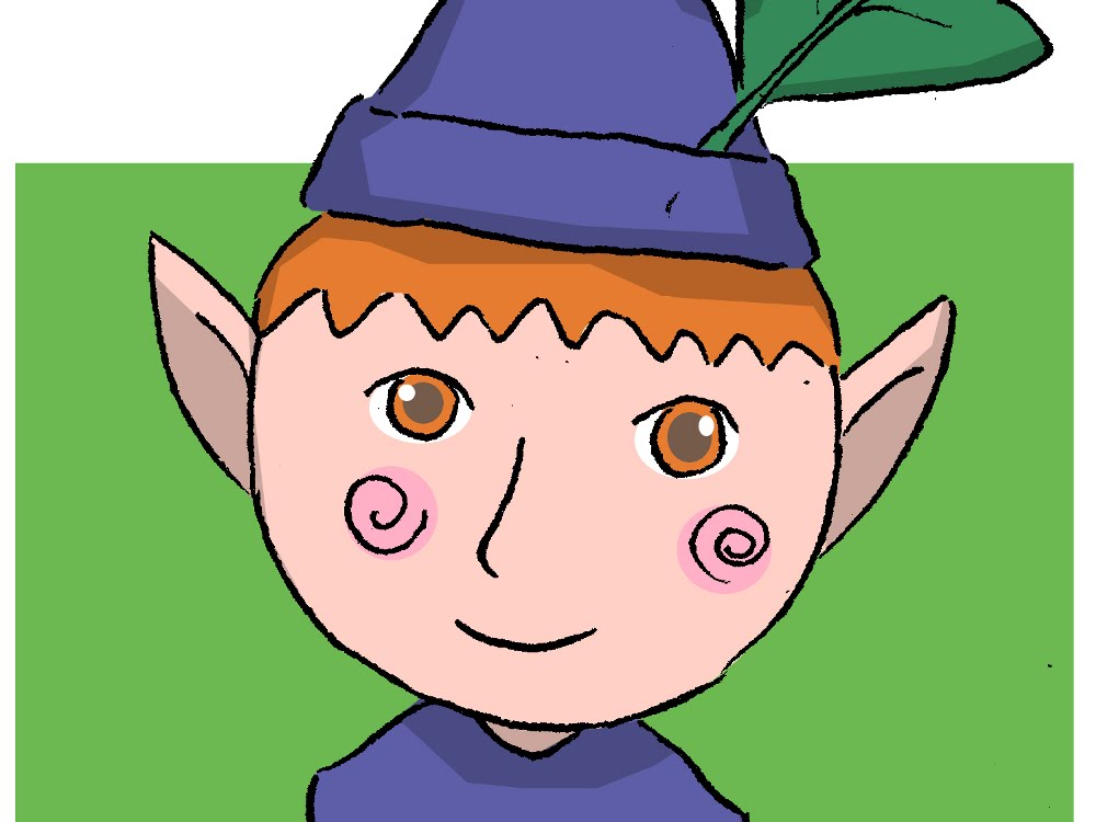 1000x750 How To Draw Ben From Ben And Holly's Little Kingdom Pintar