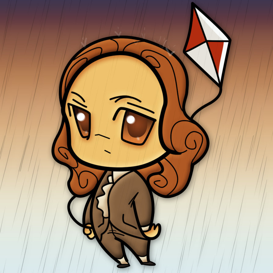 894x894 Benjamin Franklin Drawing By Keyzar