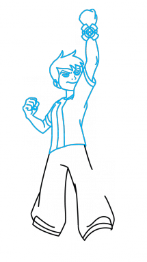 215x382 How To Draw Ben Ten, Cartoons, Easy Step By Step Drawing Tutorial