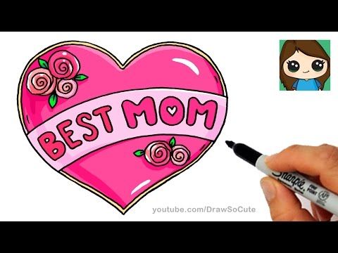 Best Mom Drawing at GetDrawings | Free download