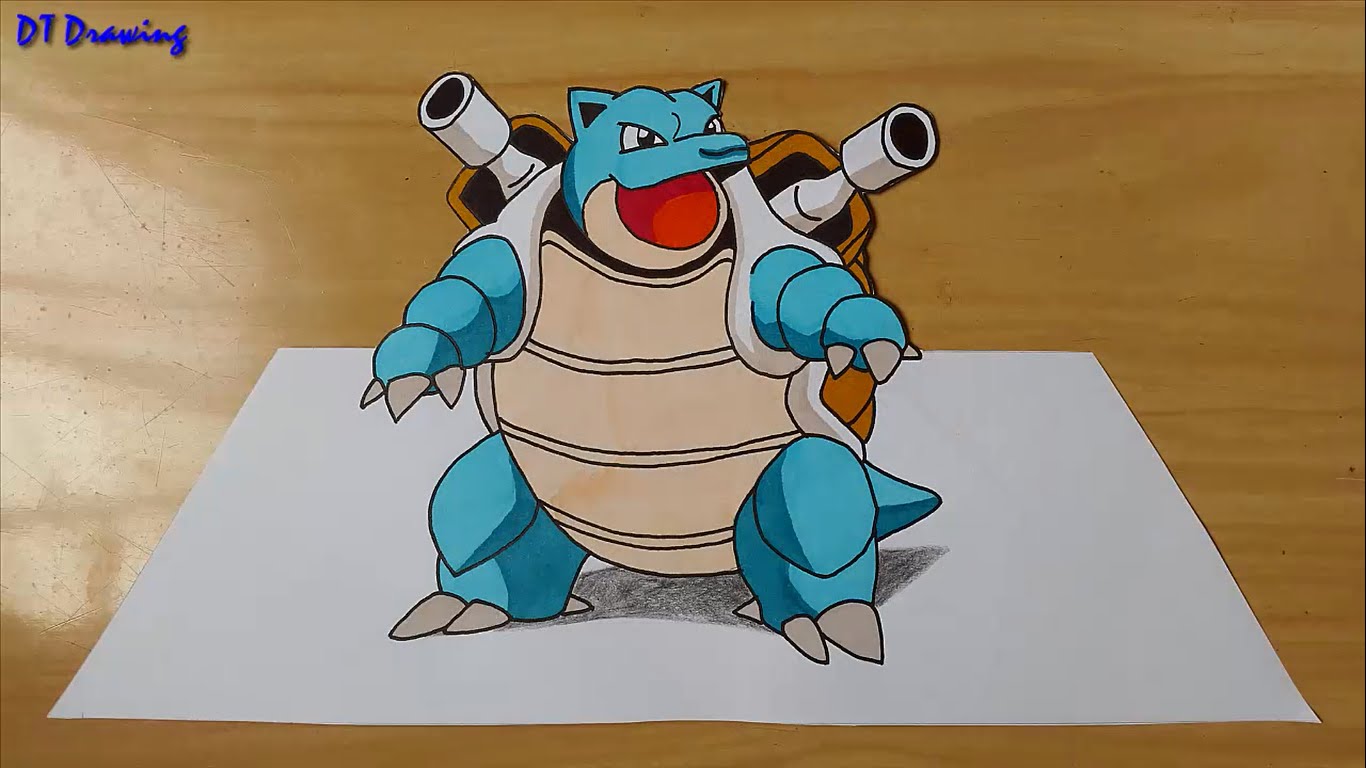 1366x768 Drawing Pokemon