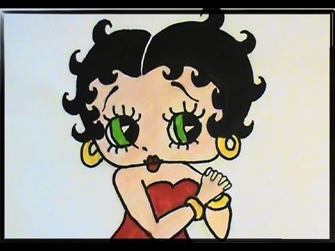 480x360 Betty Boop Boop Ee Do! How To Draw Her Step By Step!