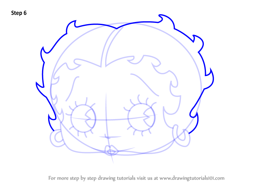 844x598 Learn How To Draw Betty Boop Face (Betty Boop) Step By Step