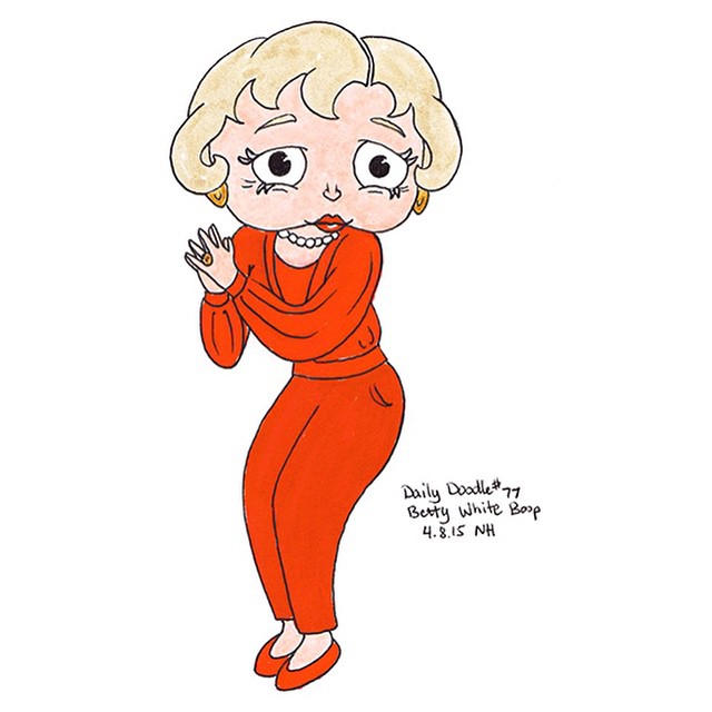 640x640 No.77 Betty White Boop