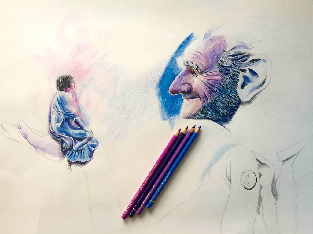 1024x768 Progress Picture Of Disneys The Bfg Drawing By Chloemeehan1