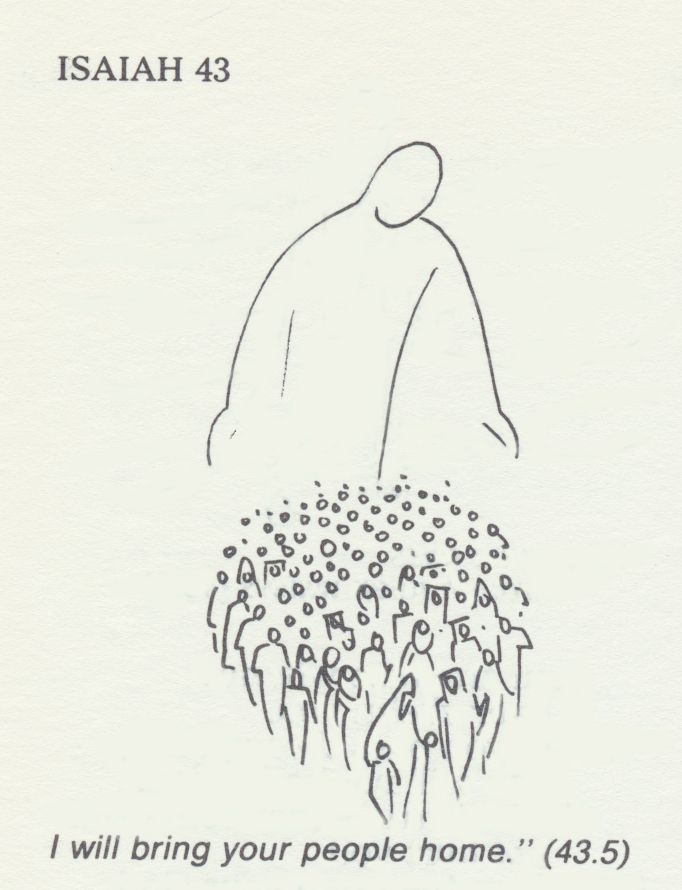 682x890 I Will Bring Your People Home. Is. 43 5 Annie Vallotton Good