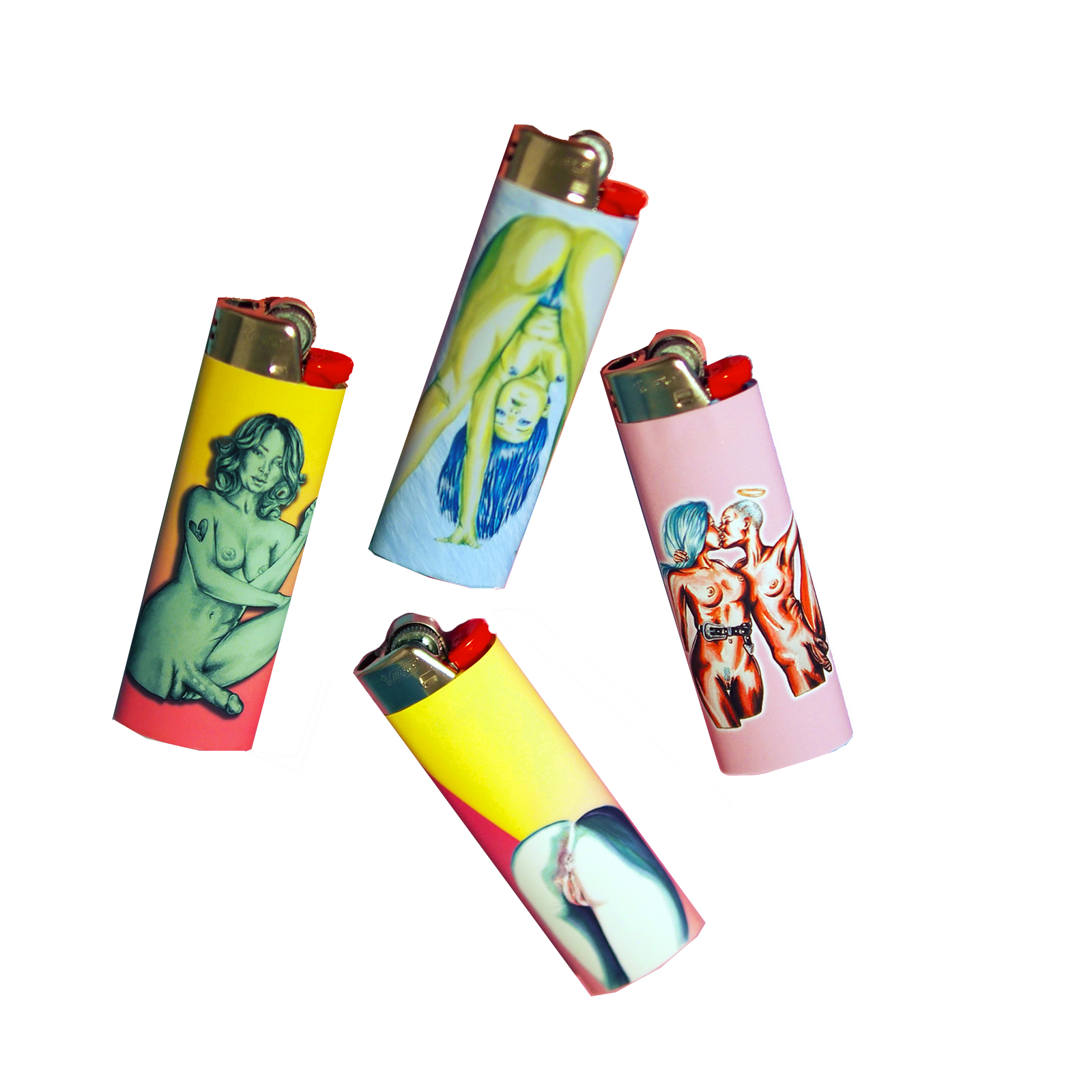 1600x1600 Living Housewares Set Of 4 Bic Lighters (2)