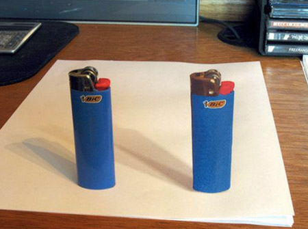 450x335 Only One Of These Bic Lighters Is Real