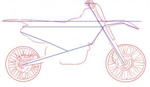 302x175 How To Draw A Dirt Bike Step 2 Craft Ideas For Kids