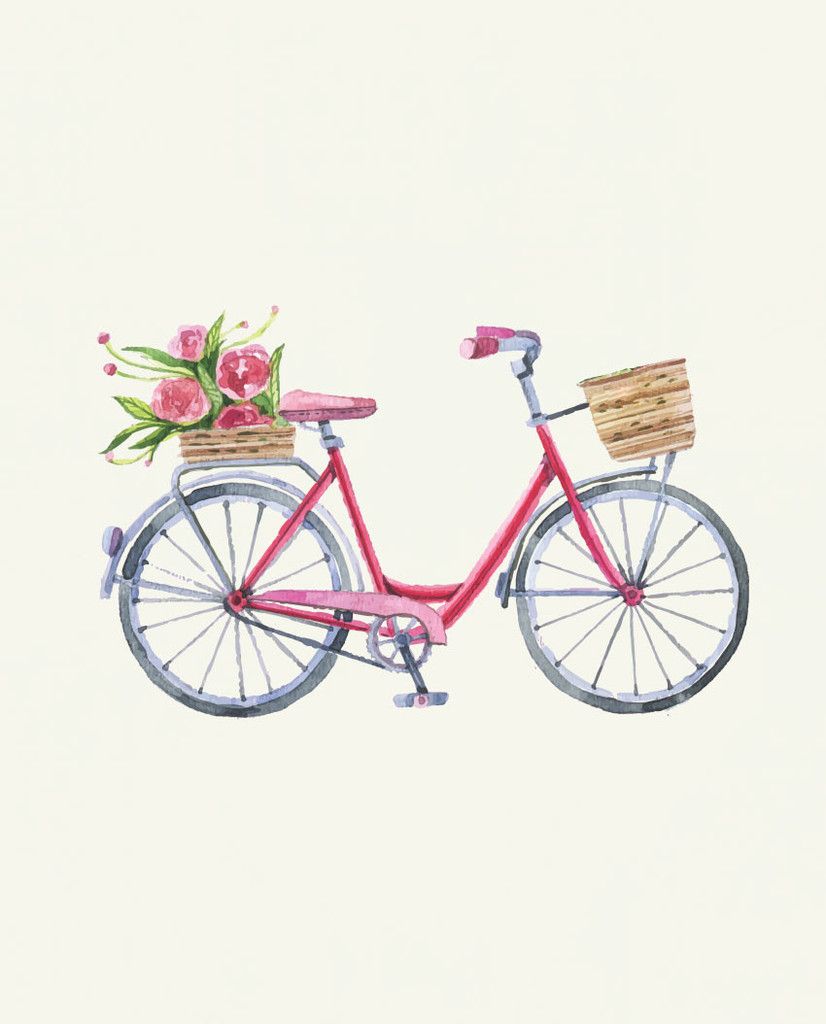 826x1024 Girl Bicycle Flowy V Neck Art Bicycling, Girls