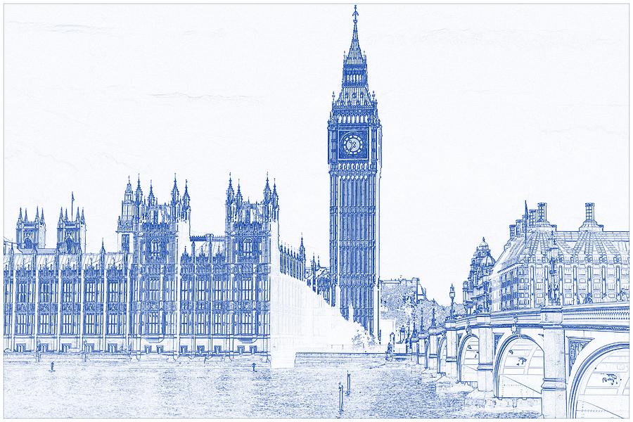 Big Ben Drawing at GetDrawings | Free download