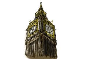 300x200 How To Draw Realistic Big Ben