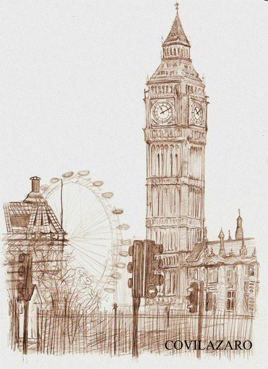 523x720 Big Ben Grafite By Covilazaro