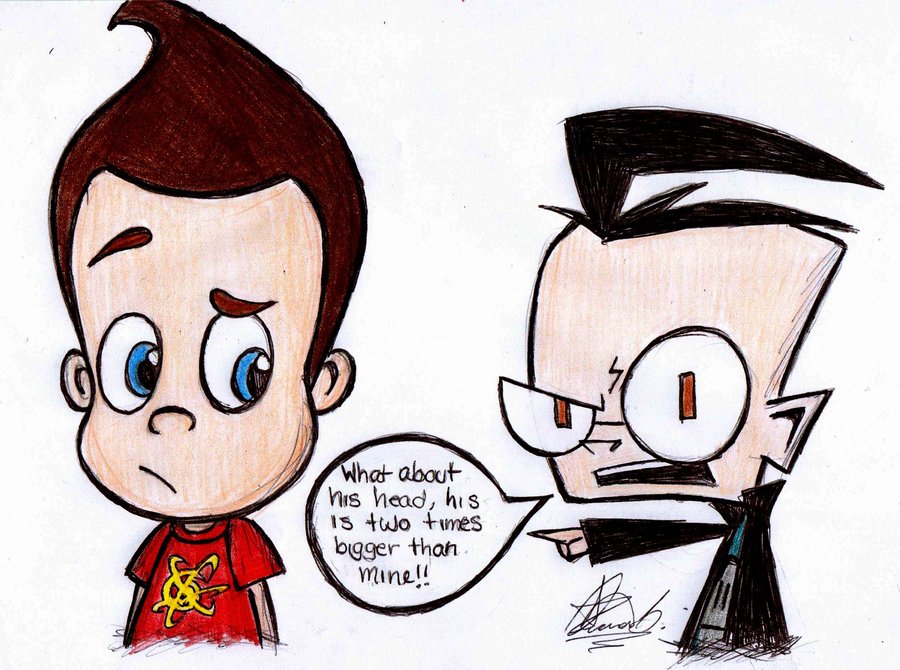 900x670 His Head Is Bigger By Jackfreak1994