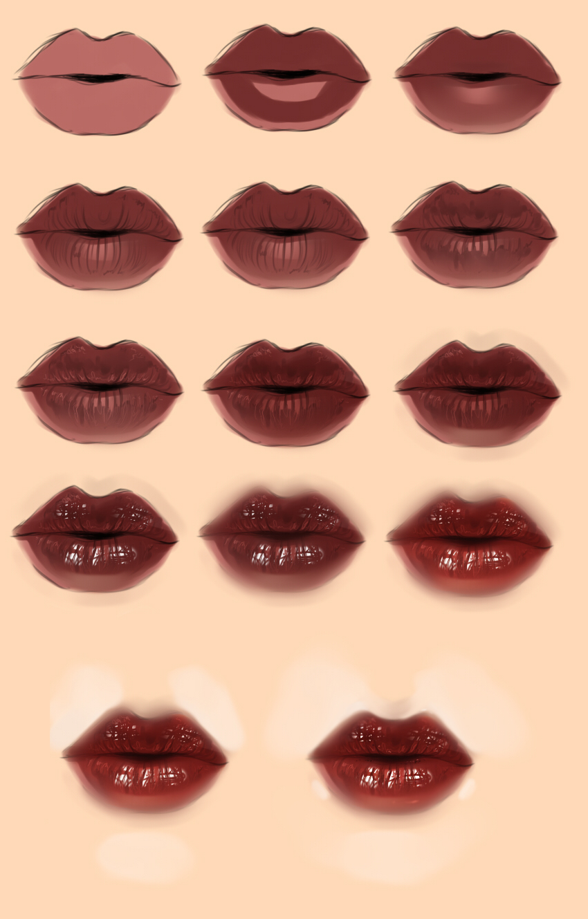 850x1329 Lips Tutorial By Ryky