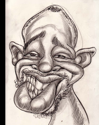318x400 Subwaysurfer Blogggg Caricature Of Big Lips Man
