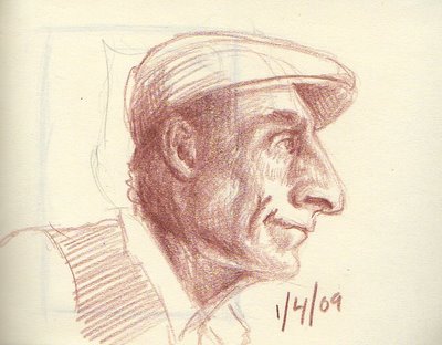 400x312 Man With Big Nose Nightengail Art