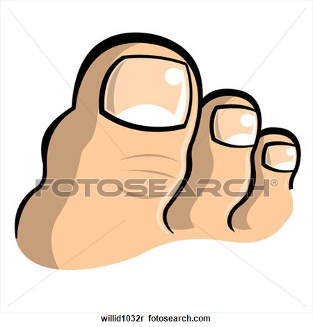 450x470 Big Toe Clipart