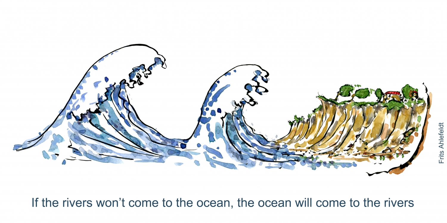 1500x750 Big Waves Drawing The Hiking Artist Project By Frits Ahlefeldt